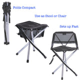 Roll-a-Chair® made with instant drying mesh fabric